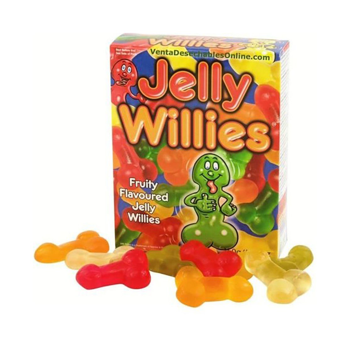 CARAMELLE A FORMA DI PENE -PISELLO GOMMOSE