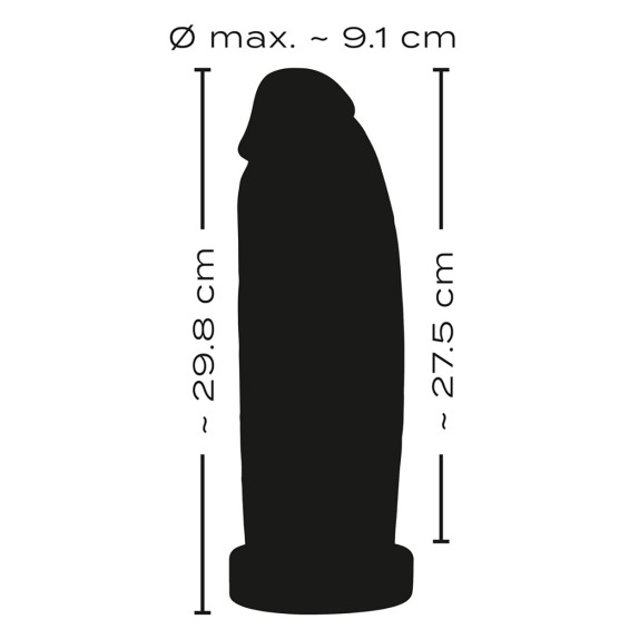 FALLO DILDO REALISTICO GRANDI DIMENSIONI SEX TOY 30 CM FISTING