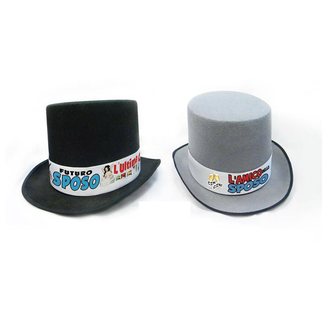 CILINDRO-CAPPELLO SEXY CON VARIE SCRITTE:...