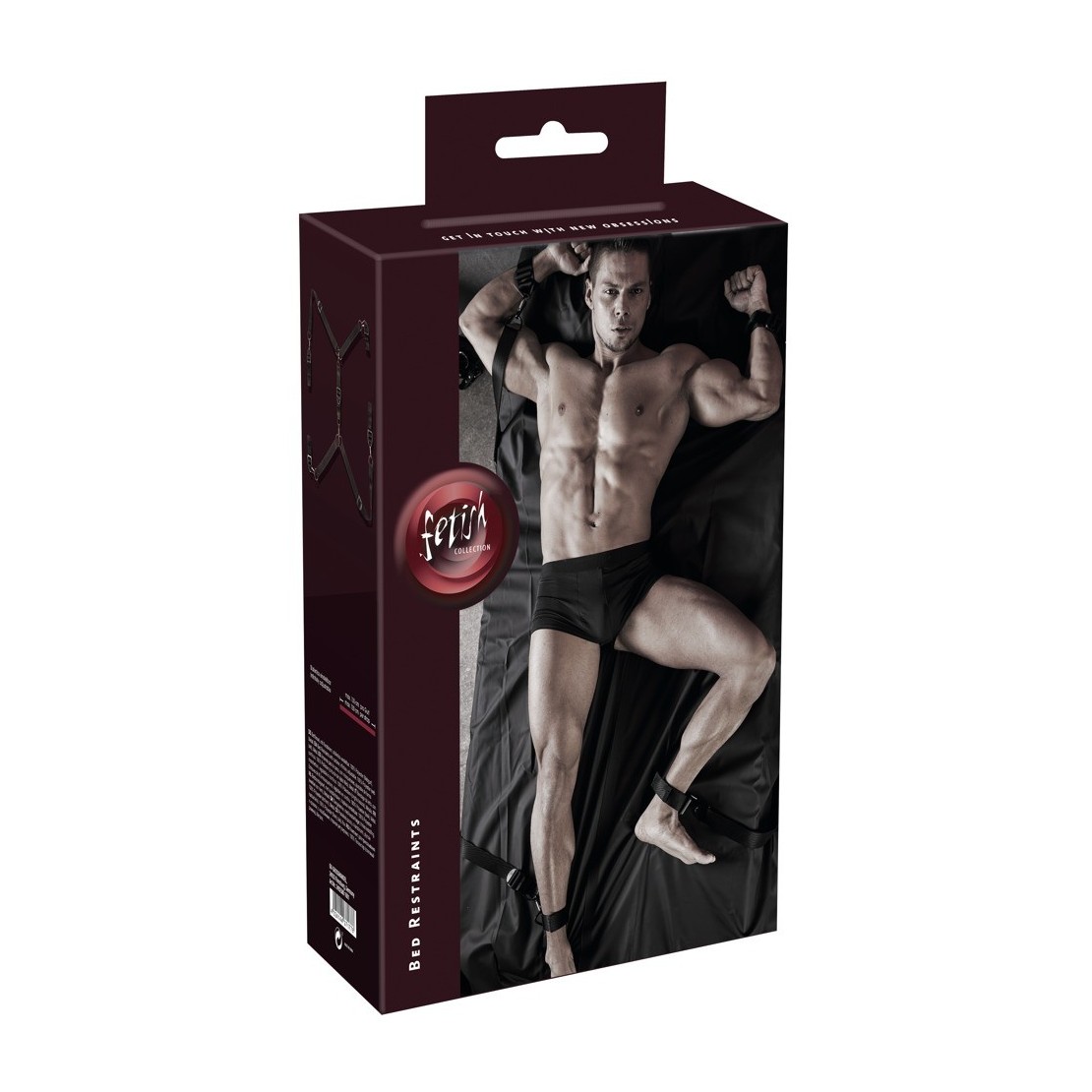 SET BONDAGE IN TESSUTO SEX TOY PER MATERASSO