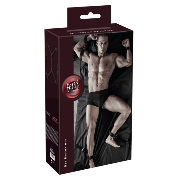 SET BONDAGE IN TESSUTO SEX TOY PER MATERASSO