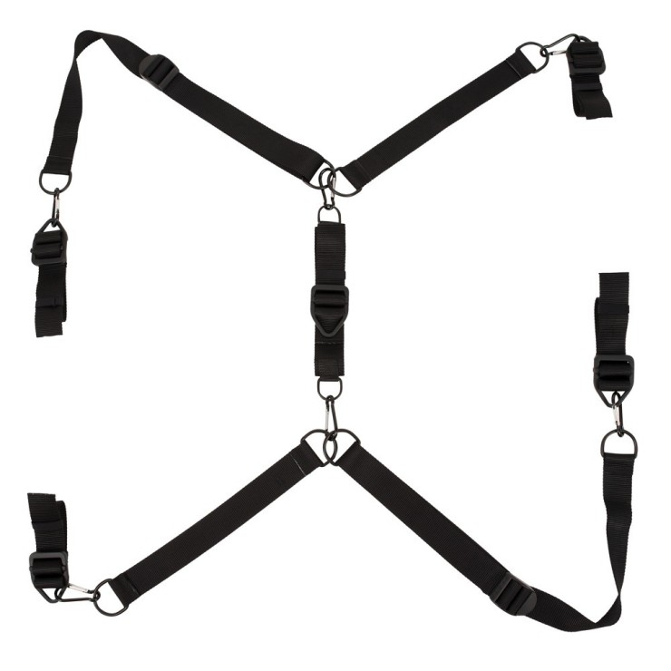 SET BONDAGE IN TESSUTO SEX TOY PER MATERASSO 2