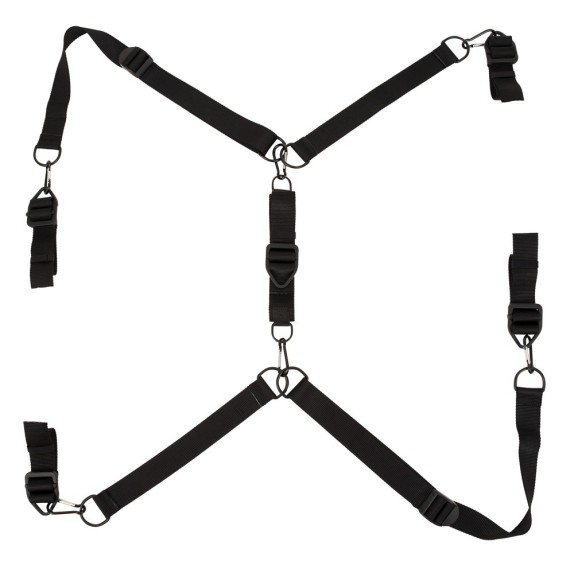 SET BONDAGE IN TESSUTO SEX TOY PER MATERASSO