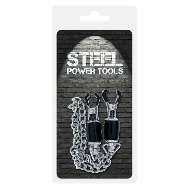 PINZETTE PER CAPEZZOLI SEX TOY NIPPLE CLAMPS STRONG CHAIN