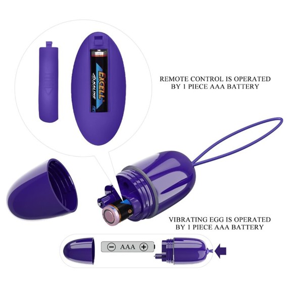 OVETTO VIBRANTE VAGINALE A BATTERIA IN ABS MULTIVIBRAZIONE SELKIE-YOUTH