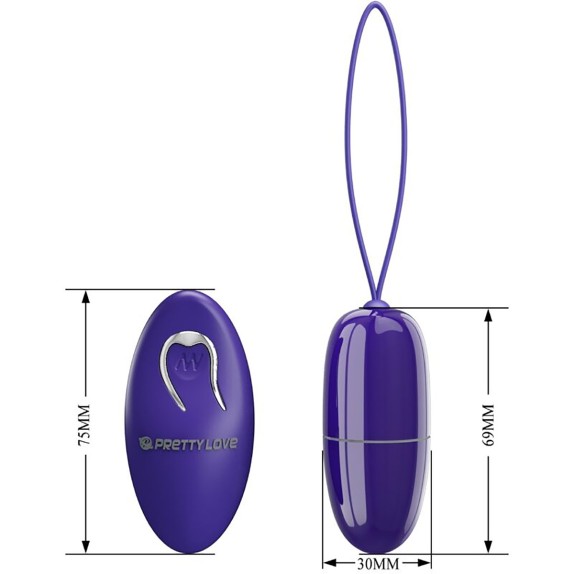 OVETTO VIBRANTE VAGINALE A BATTERIA IN ABS MULTIVIBRAZIONE SELKIE-YOUTH