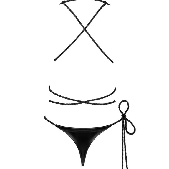 copy of BODY TEDDY SEXY PER DONNA CON MORBIDE CORDE E CAVALLO APERTO CORDELLIS