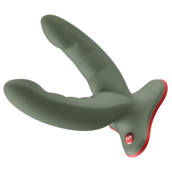 FALLO DILDO DOPPIO FLESSIBILE PER PENETRAZIONE ANALE VAGINALE CON VENTOSA RYDE