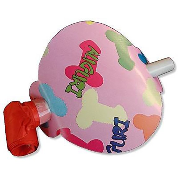 TROMBETTE SEXY CON SCRITTA E IMMAGINI PENE