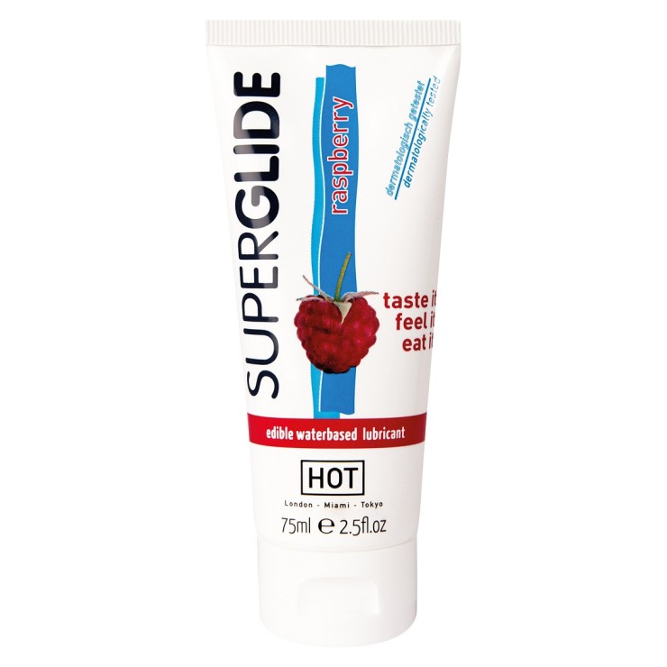 LUBRIFICANTE AL LAMPONE COMMESTIBILE 75ml SUPERGLIDE