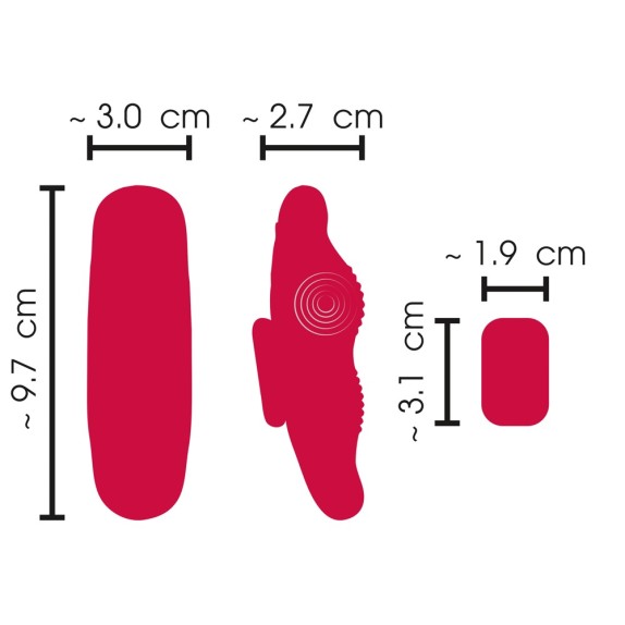 copy of VIBRATORE PER ESTERNO DA MUTANDINA PER DONNA CON TELECOMANDO PANTY VIBRATOR