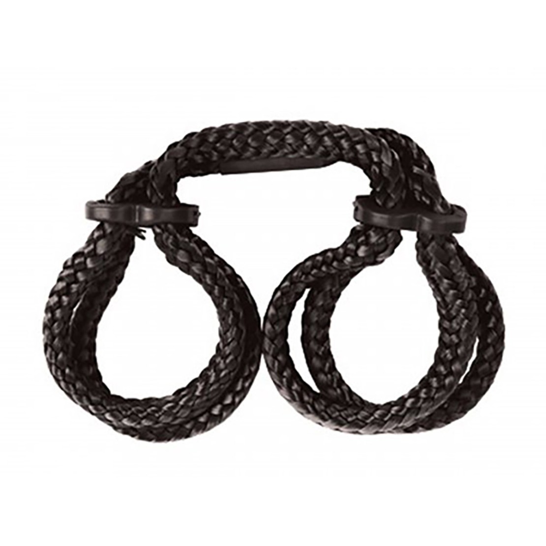 MANETTE IN CORDA MORBIDA NERA REGOLABILI PER...