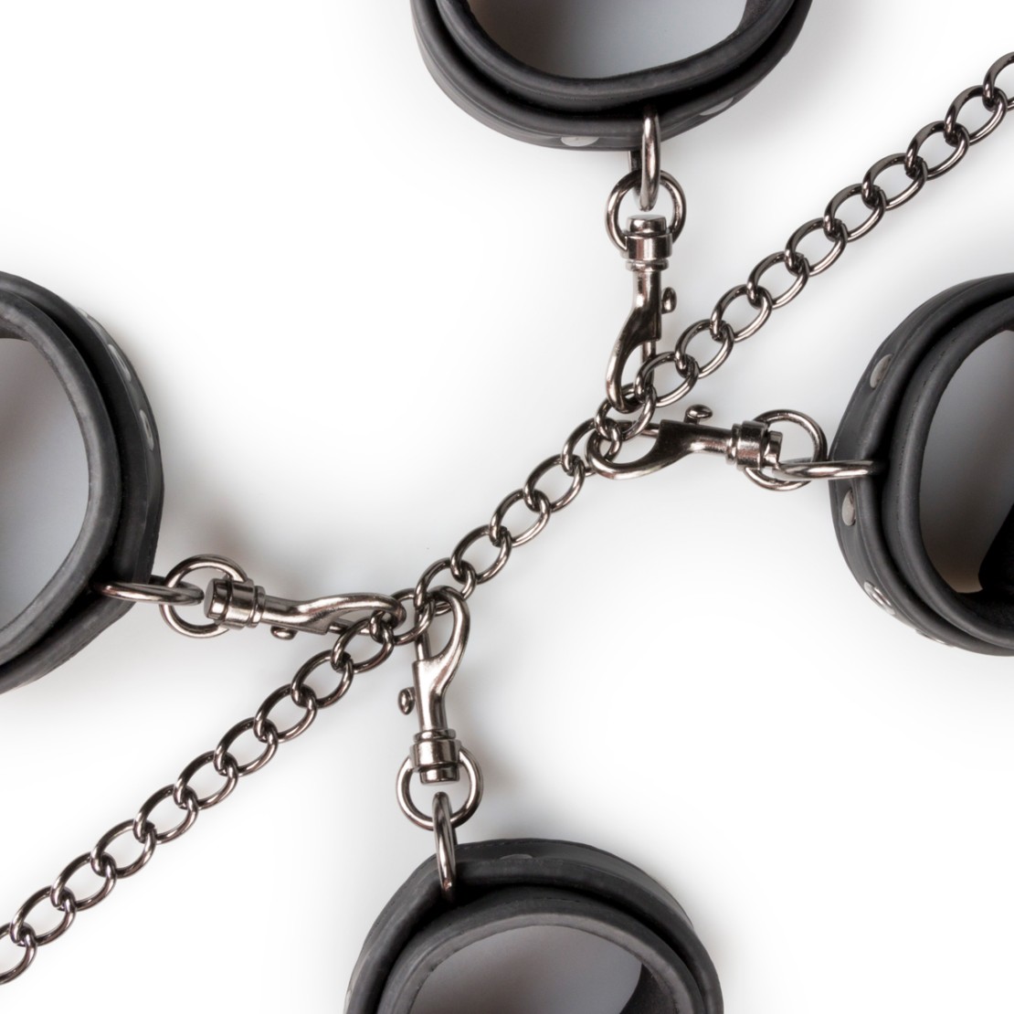 SET BONDAGE CON COLLARE MANETTE E CAVIGLIERE...