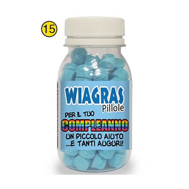 CARAMELLE FINTO VIAGRA WIAGRAS CON FRASI PER EVENTI 2