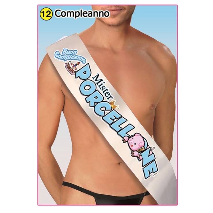 FASCIA SEXY PER UOMO MISS PORCELLONE