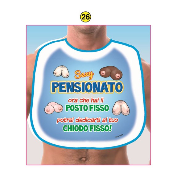 BAVAGLIO SCHERZOSO SEXY PER PENSIONATO E PENSIONATA