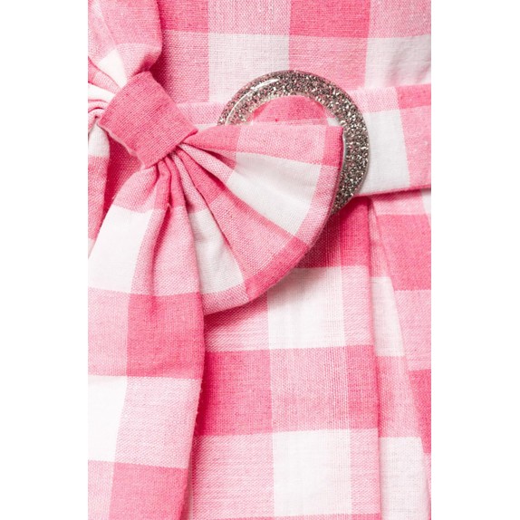 copy of ABITO BARBIE COSTUME TRAVESTIMENTO SEXY PER DONNA A SCACCHI PINK DOLL GIRL