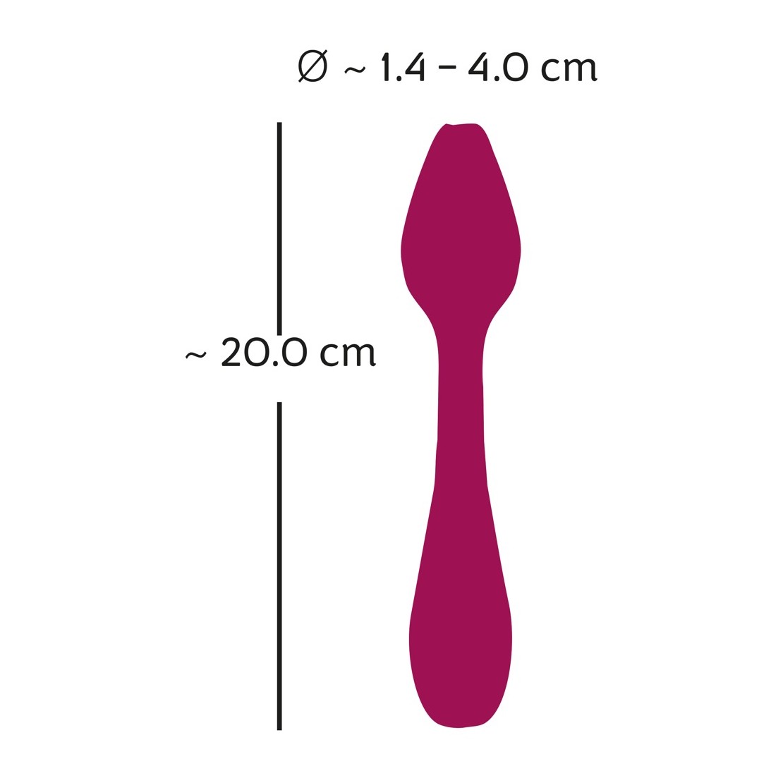 VIBRATORE PER PUNTO G DA DONNA CON FORMA DI...