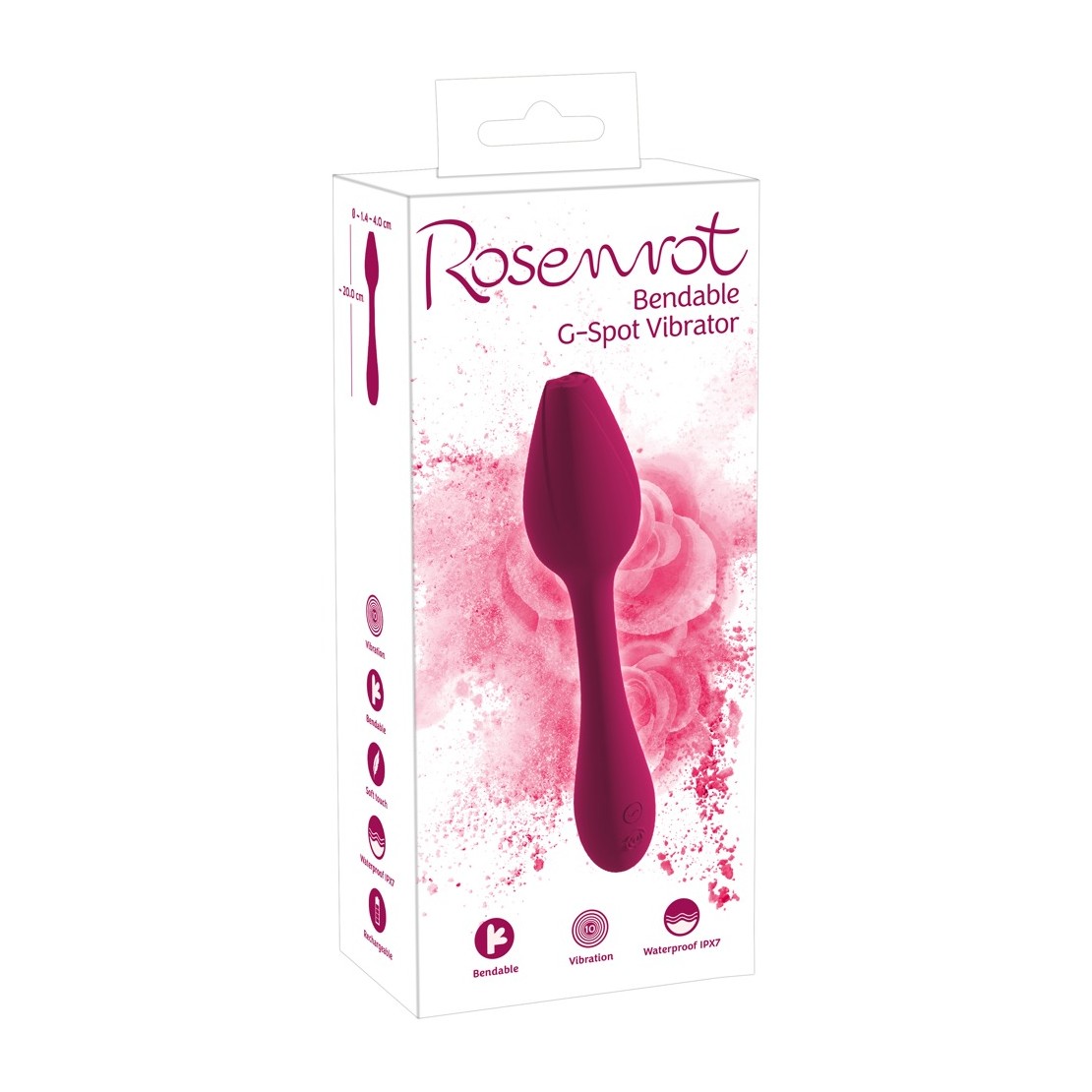 VIBRATORE PER PUNTO G DA DONNA CON FORMA DI...