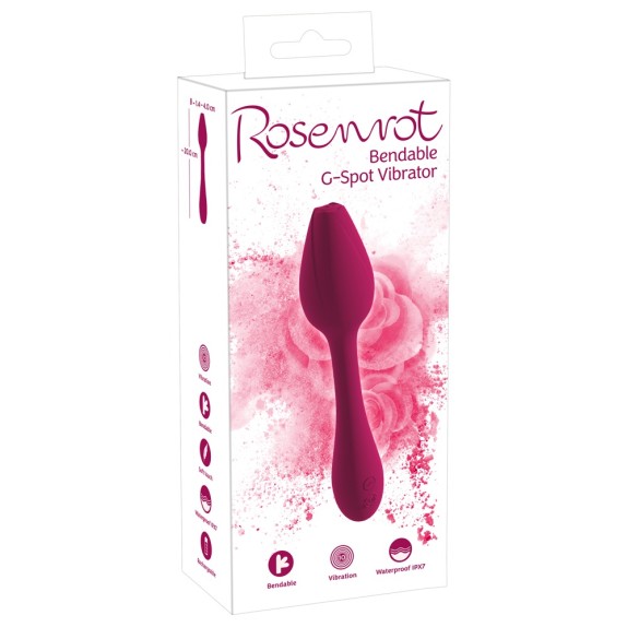 VIBRATORE PER PUNTO G DA DONNA CON FORMA DI ROSA ROSENROT