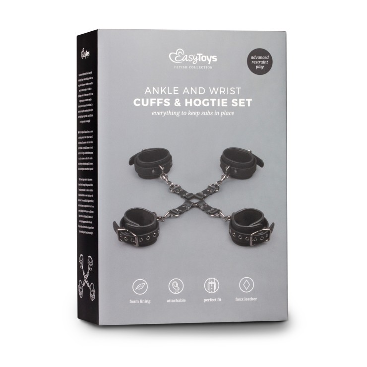 COSTRITTIVO SEX TOY CON MANETTE E CAVIGLIERE
