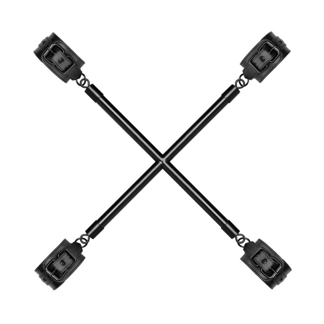 HOGTIE CROSS BAR IN ALLUMINIO CON MOSCHETTONI...