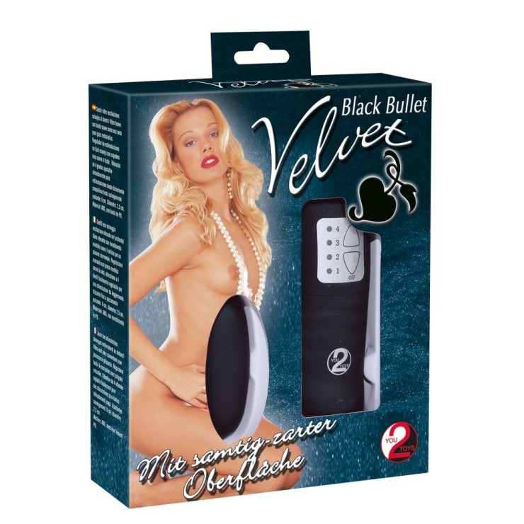 OVETTO VAGINALE VIBRANTE SEX TOY BLACK BULLET