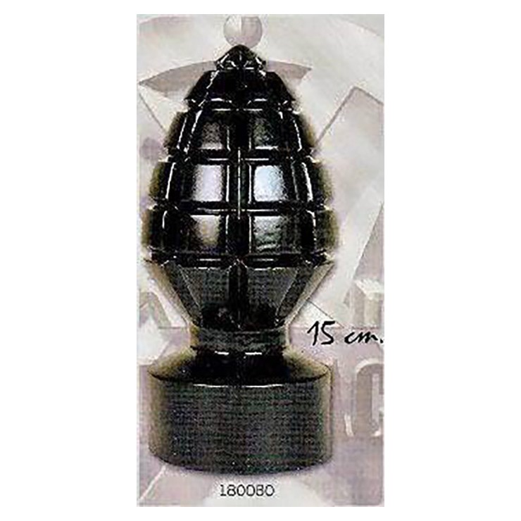 TAPPO ANALE A FORMA DI  BOMBA ALL BLACK