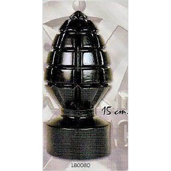 TAPPO ANALE A FORMA DI  BOMBA ALL BLACK