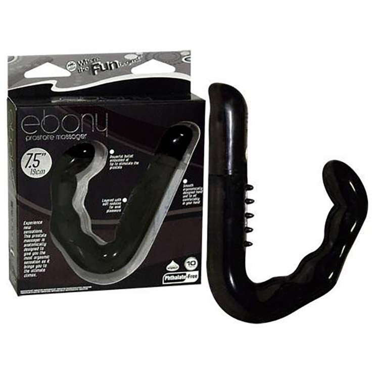 STIMOLATORE PER PROSTATA UOMO EBONY