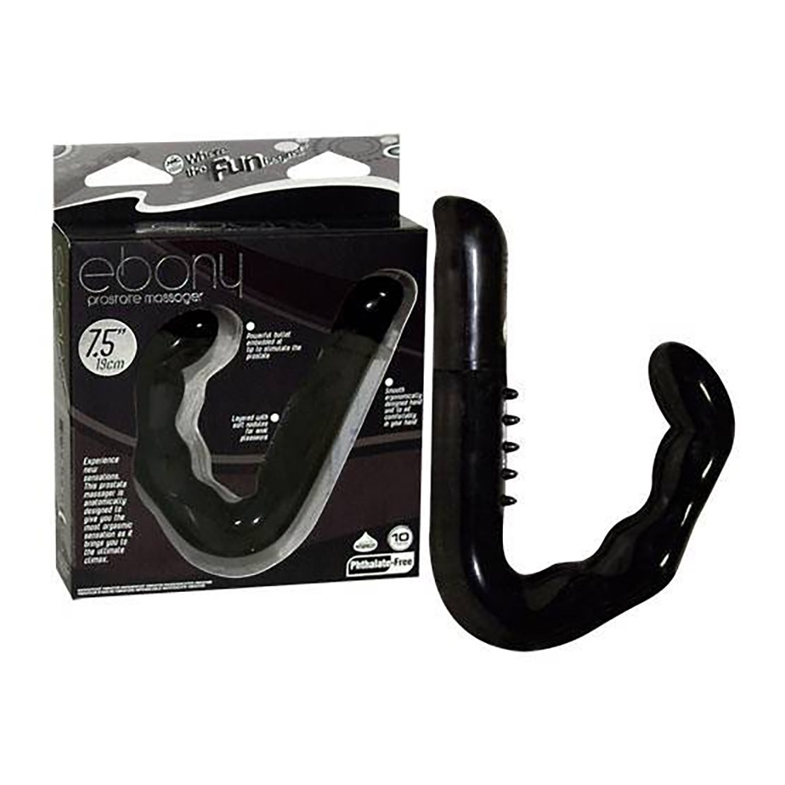 STIMOLATORE PER PROSTATA UOMO EBONY