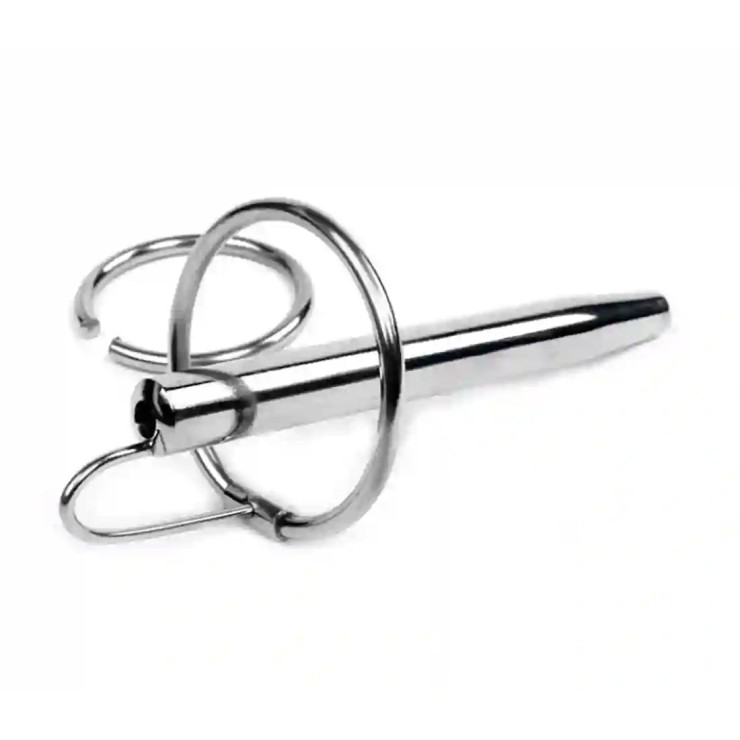 PLUG-SONDA URETRALE CON ANELLO PENE 2