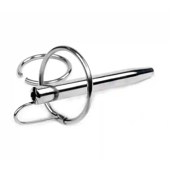 PLUG-SONDA URETRALE CON ANELLO PENE
