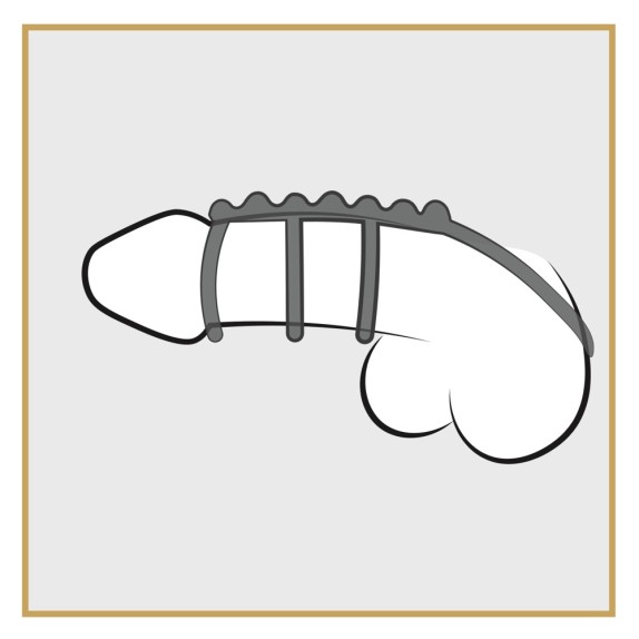 SEX TOY ANELLO DA INDOSSARE NEL PENE COCKRING BAD KITTY
