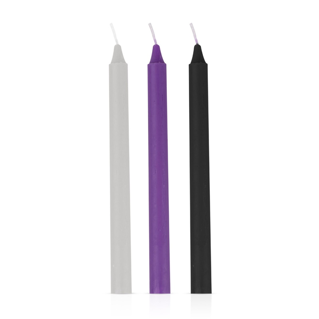 SET DI 3 CANDELE PICCOLE PER GIOCHI SADOMASO...