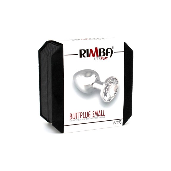 BUTTPLUG TAPPO ANALE CON GIOIELLO IN ACCIAIO 140 GRAMMI