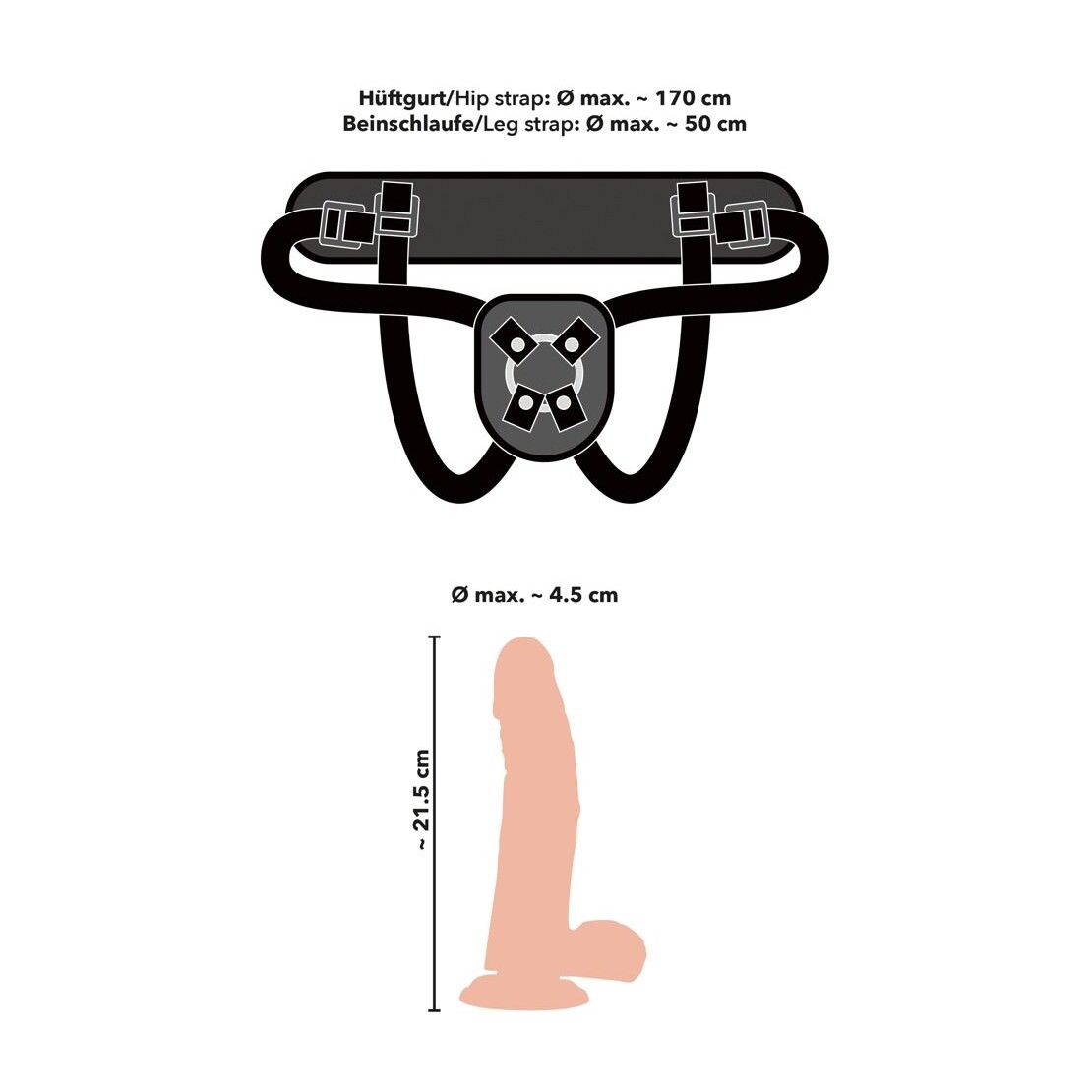 STRAP ON PER DONNA VIBRANTE CIGOLINA