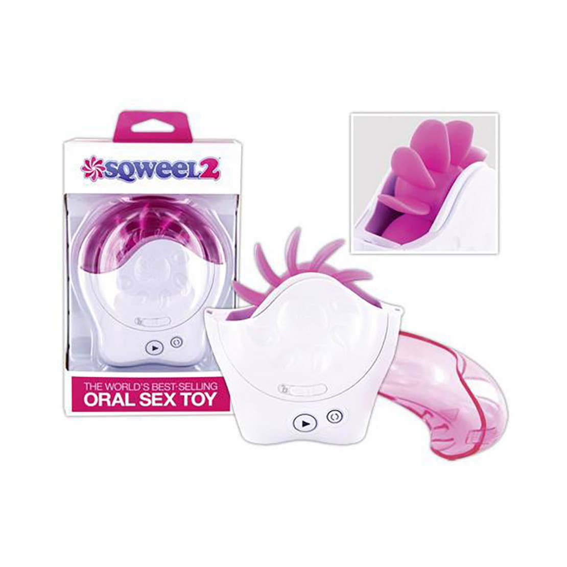 SQWEEL 2 LINGUA ROTANTE PER STIMOLARE IL CLITORIDE