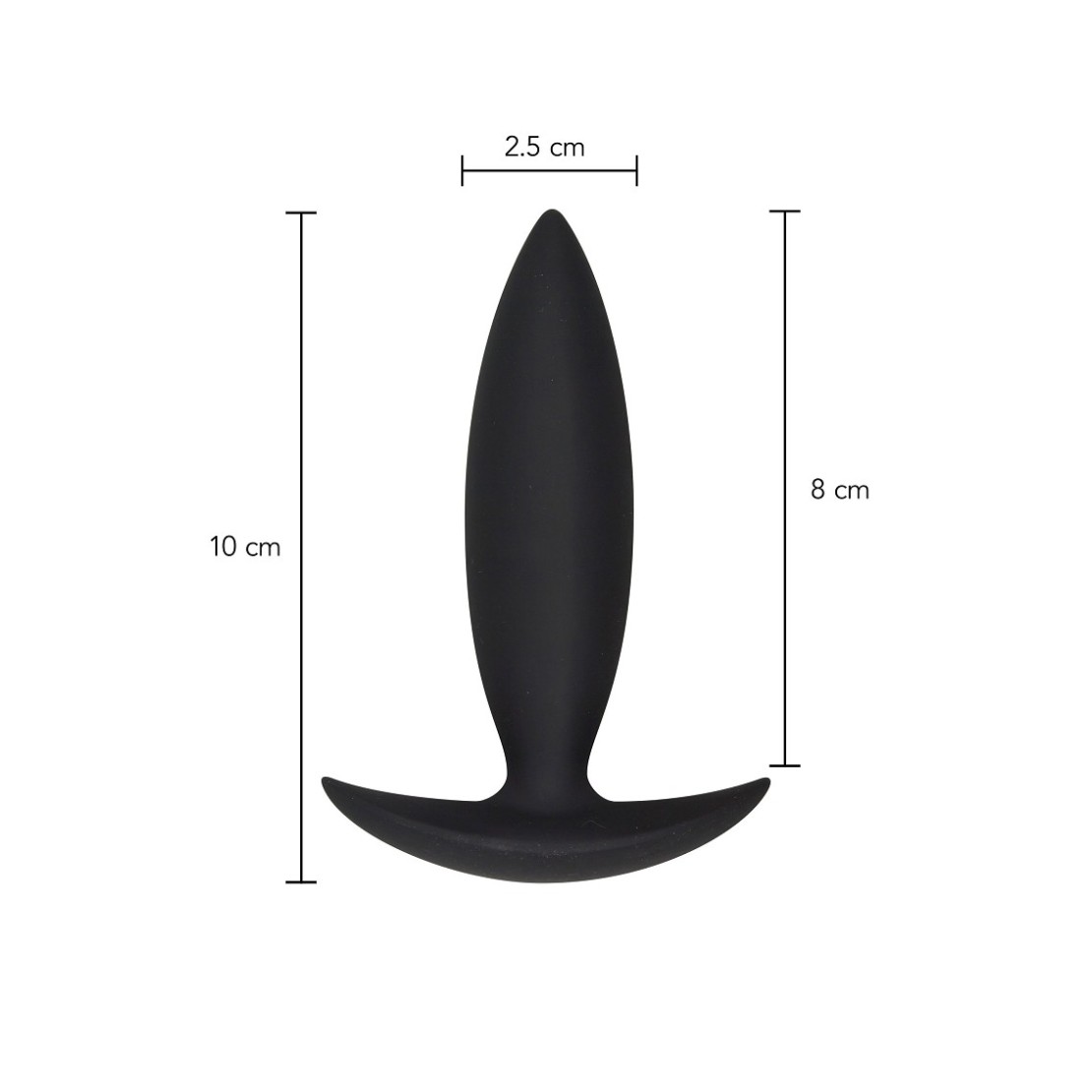TAPPO ANALE IN SILICONE PICCOLO NS SPADE SMALL...