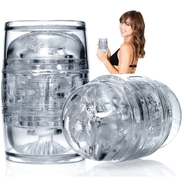 RILEY REID MASTURBATORE PER UOMO DOPPIO FLESHLIGHT QUICKSHOT 2