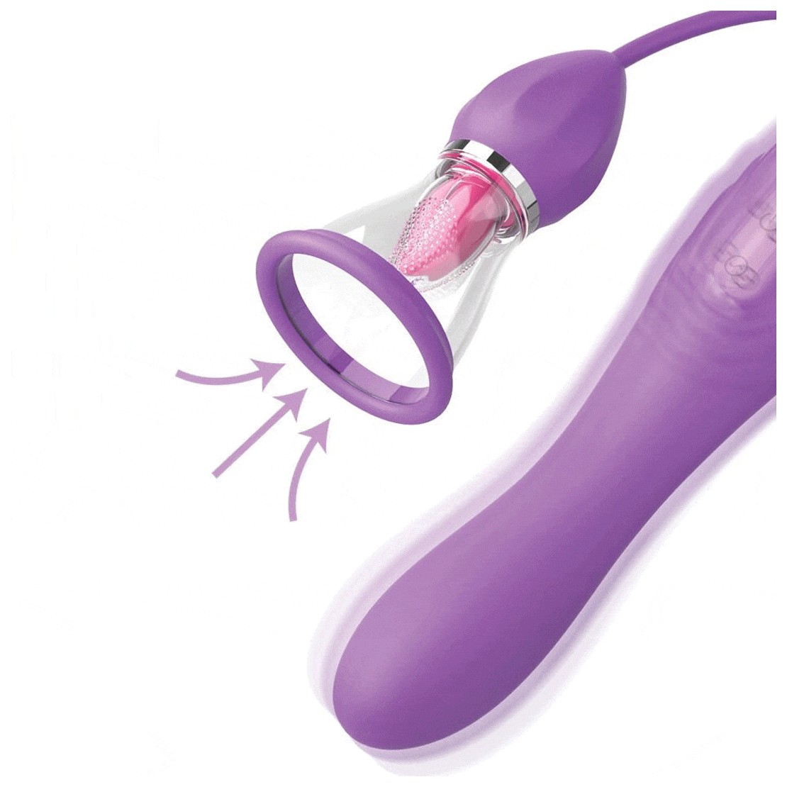 copy of VIBRATORE VAGINALE 3IN1 CON LINGUA E...