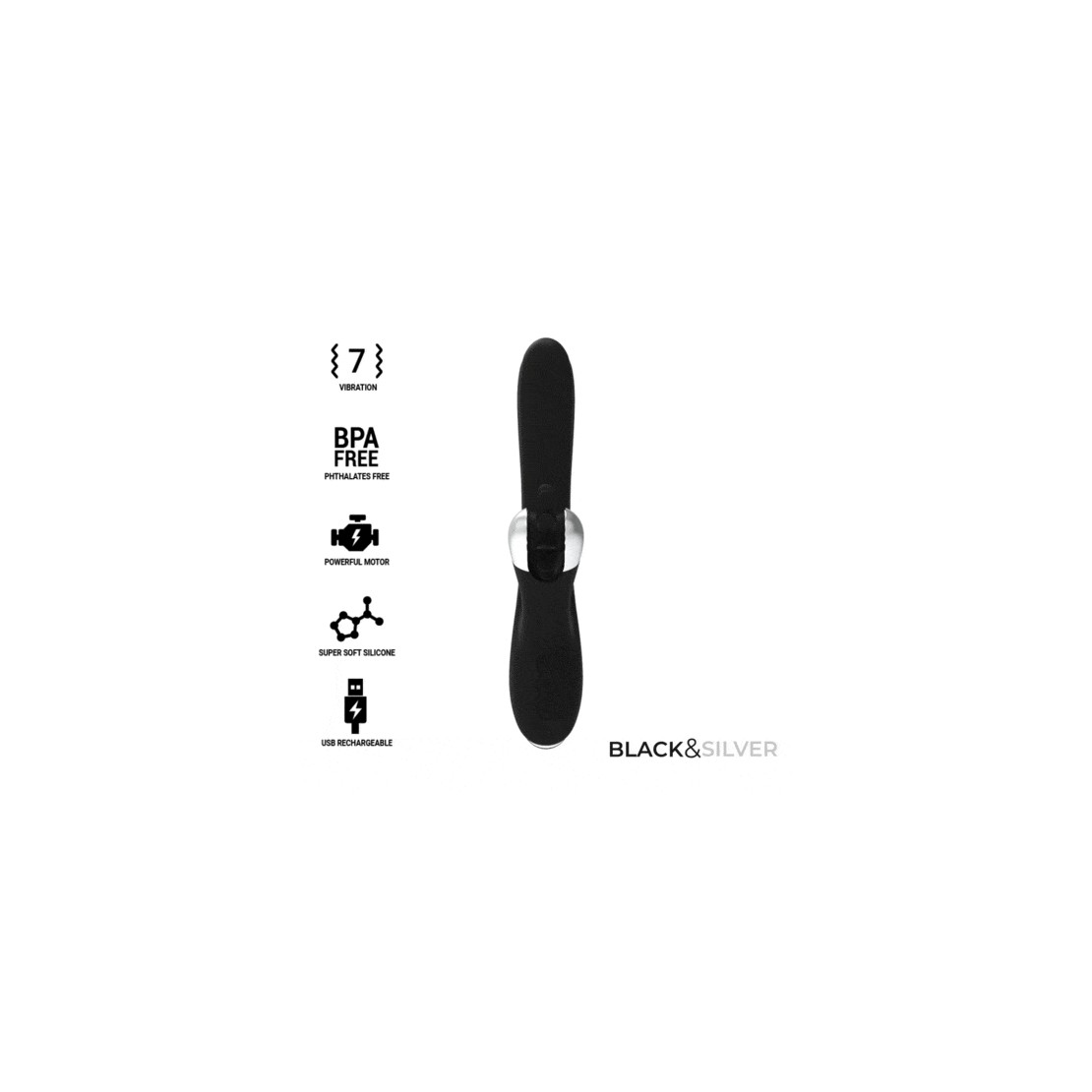 RABBIT STIMOLATORE CLITORIDEO E DEL PUNTO G...