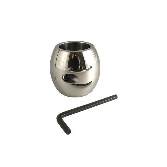 copy of ALLUNGA TESTICOLI IN ACCIAIO SEX TOY DONUT BALL STRETCHER
