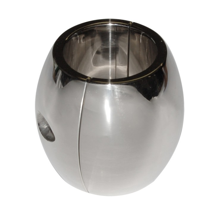 ALLUNGA TESTICOLI IN ACCIAIO SEX TOY DONUT BALL STRETCHER