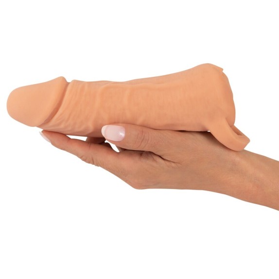 PROLUNGA E MASTURBATORE 2IN1 PER UOMO CON ANELLO MEDIUM O LARGE