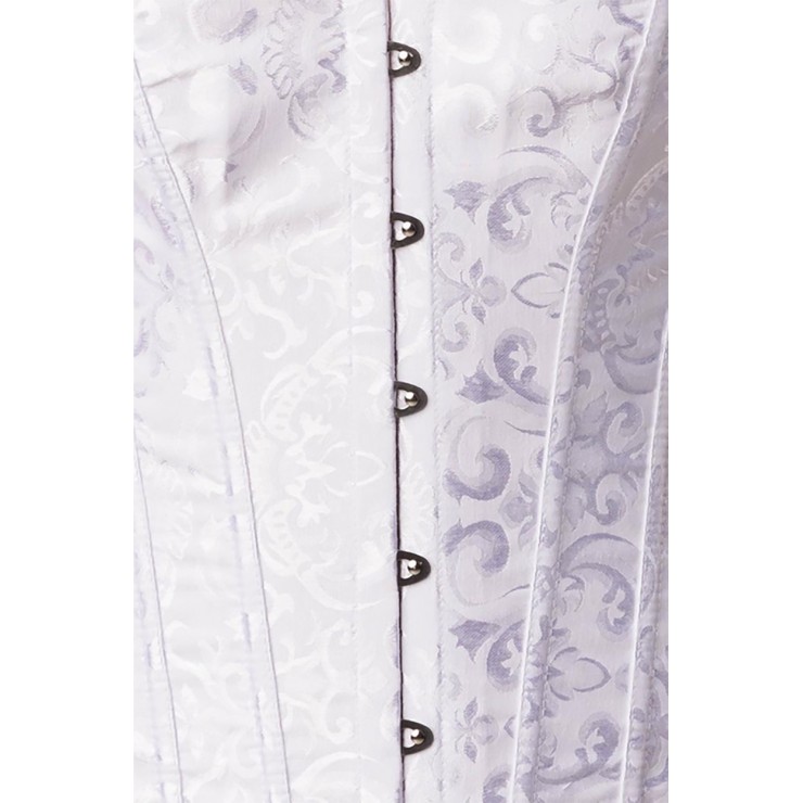 copy of CORSETTO BIANCO CON CHIUSURA A GANCETTI SUL... 2