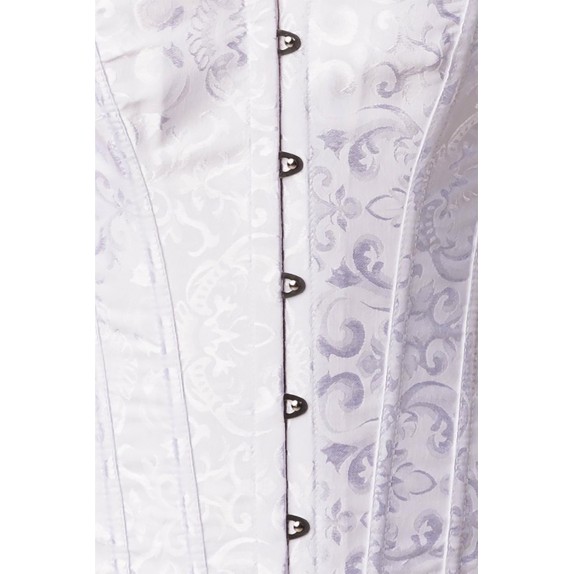 copy of CORSETTO BIANCO CON CHIUSURA A GANCETTI SUL DAVANTI E LACCI SUL RETRO