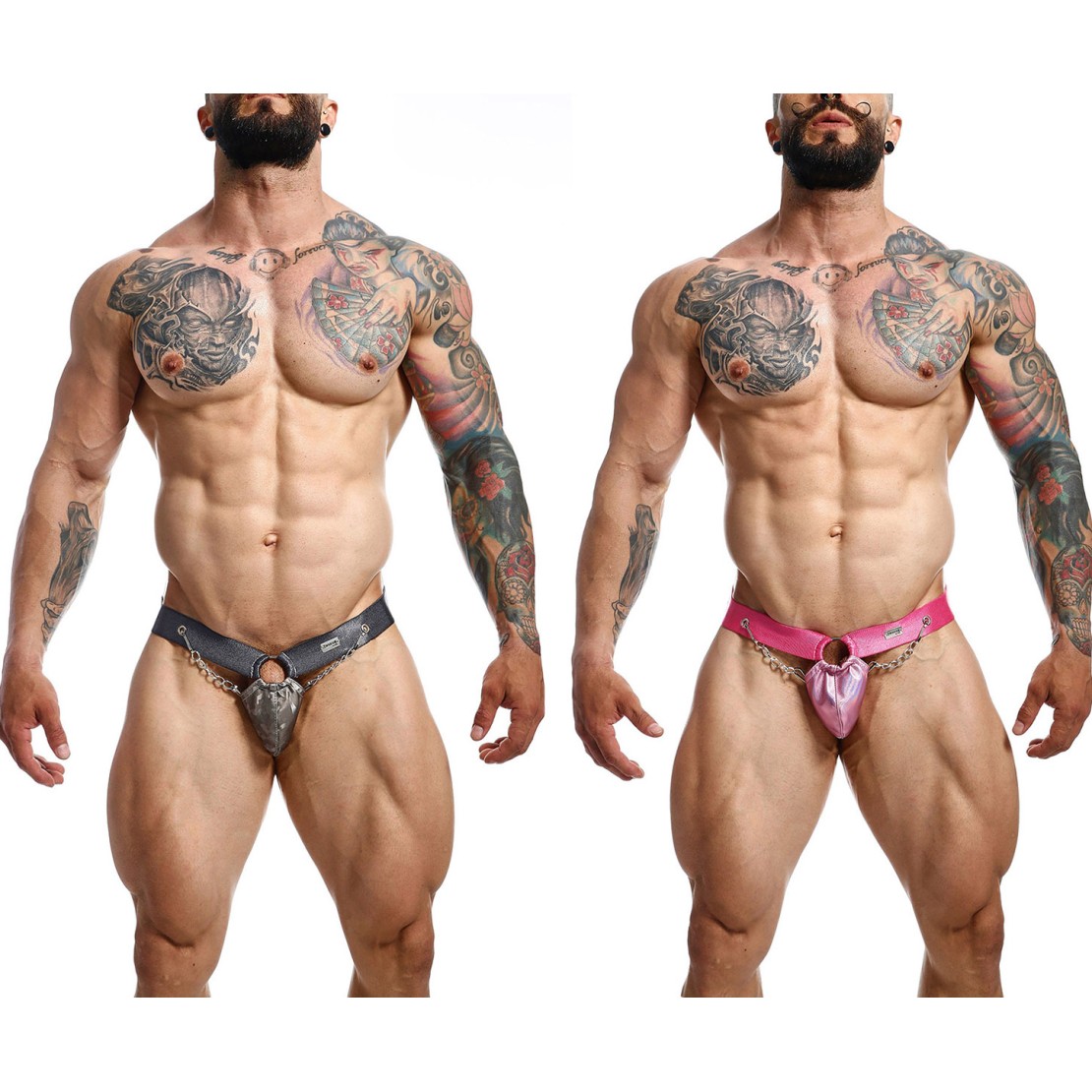 SOSPENSORIO JOCKSTRAP SEXY PER UOMO CON CATENE...