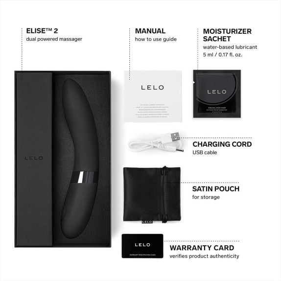 VIBRATORE LELO ELISE 2 CON CARICABATTERIE