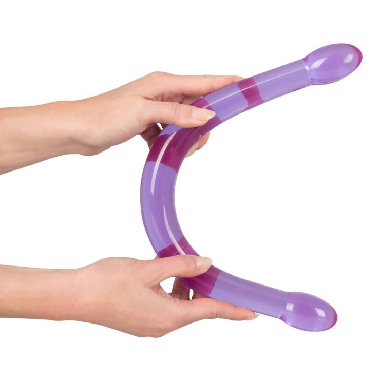 DOUBLE TROUBLE SLENDER FALLO DOPPIO VIOLA 45 CM 2